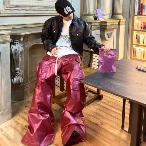 Rick Owens Pink Bela Cargo on BoonBuy