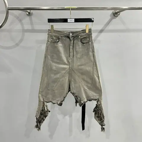 Rick Owens Ripped Jorts on BoonBuy