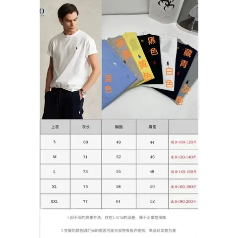 RL Round Neck Short Sleeved T Shirt New Launch promotionT KK Axy on BoonBuy