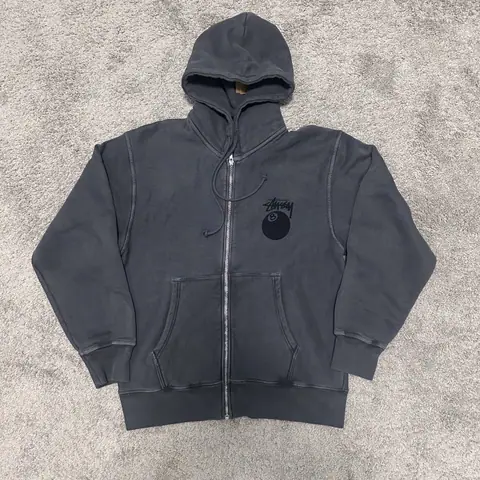 Stussy 8BALL Dyed Zipper on BoonBuy