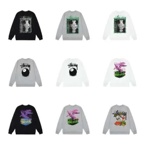 Stussy Crewnecks on BoonBuy