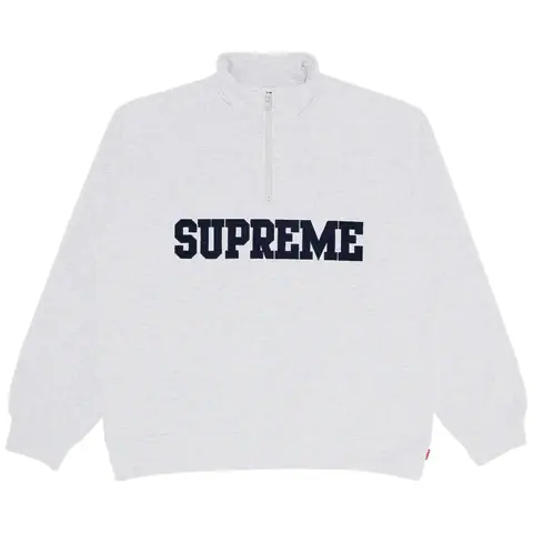 Supreme Collegiate Half Zip Pullover on BoonBuy