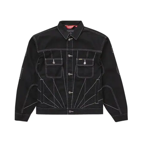 Supreme Radial Embroidered Denim on BoonBuy
