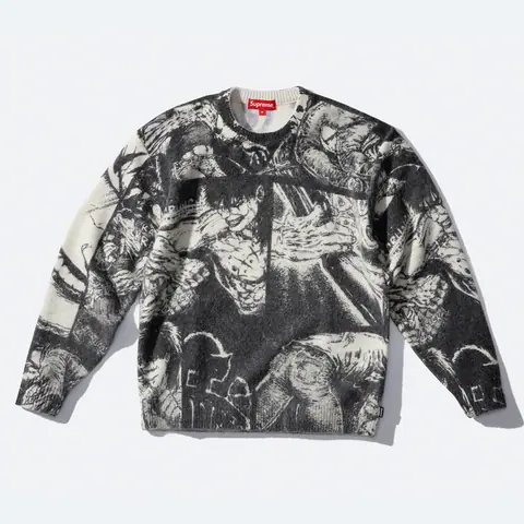 Supreme x The Crow Sweater on BoonBuy