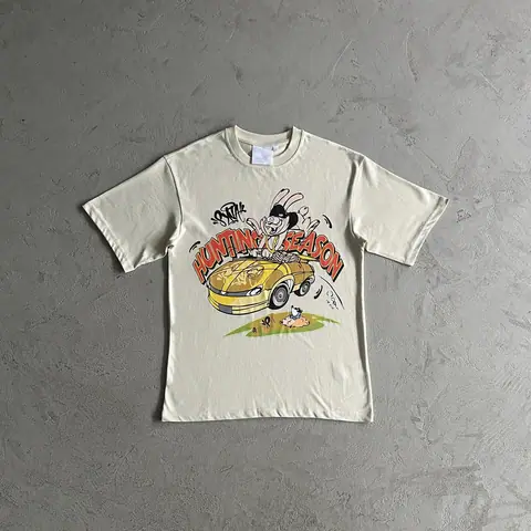 Syna Hunting Season Tee -Silver Birch on BoonBuy