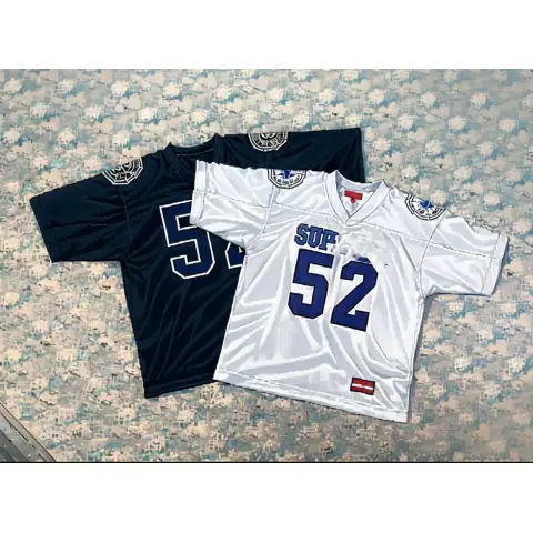 Tiger S-style 52 Spider Net Jersey Black and White on BoonBuy