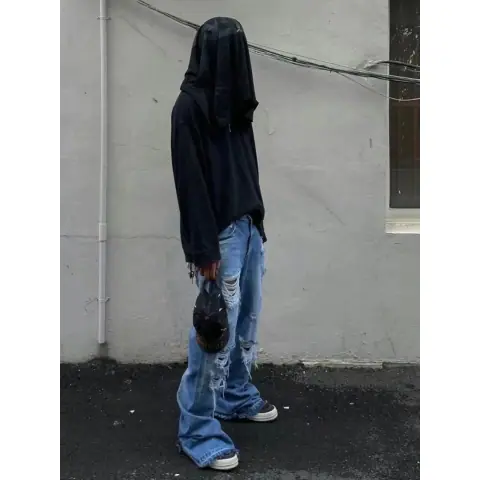 Undermycar Slashed Denim on BoonBuy