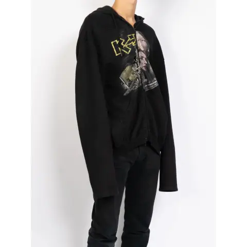 Vet FW18 Oversized Titanic Split Autumn and Winter Men's Hooded Casual Loose Printed Sweatshirt on BoonBuy