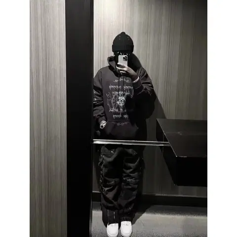 Vetements Vital Existence Hoodie on BoonBuy