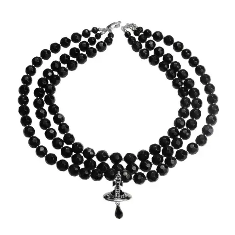 Vivienne Westwood 3-LAYER Pearl Necklace on BoonBuy