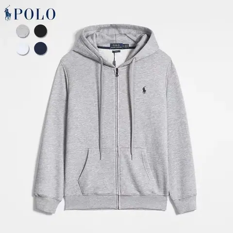 Zippered Pullover Embroidered Sweatshirt and Sweatpants Top on BoonBuy